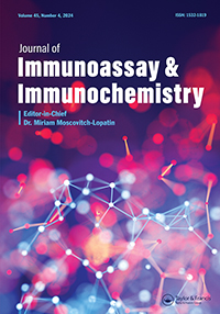 Cover image for Journal of Immunoassay and Immunochemistry, Volume 45, Issue 4