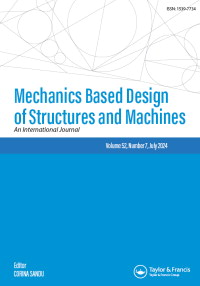 Cover image for Mechanics Based Design of Structures and Machines, Volume 52, Issue 7