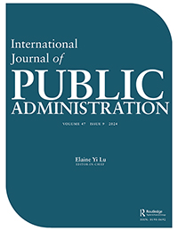 Cover image for International Journal of Public Administration, Volume 47, Issue 9