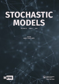 Cover image for Stochastic Models, Volume 40, Issue 3