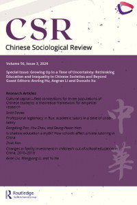 Cover image for Chinese Sociology & Anthropology, Volume 56, Issue 3