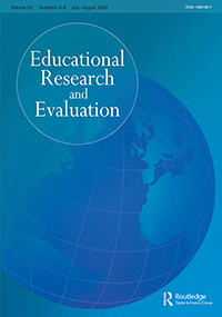 Cover image for Educational Research and Evaluation, Volume 29, Issue 5-6