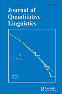 Cover image for Journal of Quantitative Linguistics, Volume 31, Issue 2
