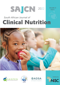 Cover image for South African Journal of Clinical Nutrition, Volume 37, Issue 2