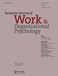 Cover image for European Work and Organizational Psychologist, Volume 33, Issue 4