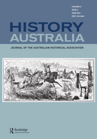 Cover image for History Australia, Volume 21, Issue 2