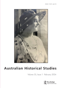Cover image for Historical Studies: Australia and New Zealand, Volume 55, Issue 1