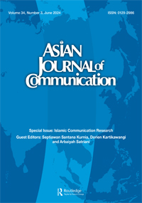 Cover image for Asian Journal of Communication, Volume 34, Issue 3