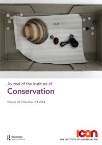 Cover image for Journal of the Institute of Conservation, Volume 47, Issue 2