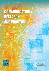 Cover image for Communication Research and Practice, Volume 10, Issue 2