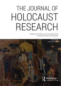 Cover image for Dapim: Studies on the Holocaust, Volume 38, Issue 1