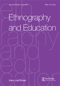 Cover image for Ethnography and Education, Volume 19, Issue 2