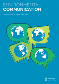Cover image for Environmental Communication, Volume 18, Issue 4