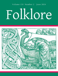 Cover image for Folklore, Volume 135, Issue 2