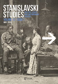Cover image for Stanislavski Studies, Volume 12, Issue 1