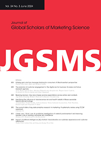 Cover image for Journal of Global Academy of Marketing Science, Volume 34, Issue 3