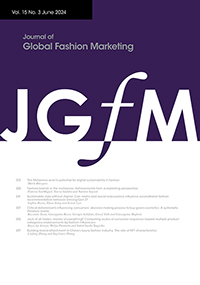 Cover image for Journal of Global Fashion Marketing, Volume 15, Issue 3
