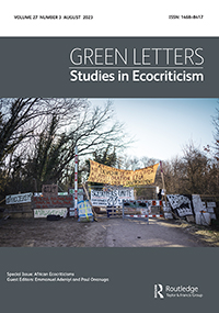 Cover image for Green Letters, Volume 27, Issue 3