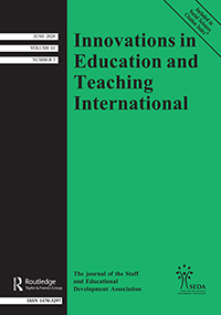 Cover image for Innovations in Education and Training International, Volume 61, Issue 3