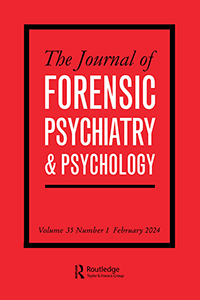 Cover image for The Journal of Forensic Psychiatry, Volume 35, Issue 1