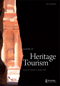 Cover image for Journal of Heritage Tourism, Volume 19, Issue 4