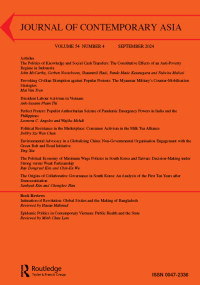 Cover image for Journal of Contemporary Asia, Volume 54, Issue 4