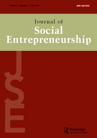 Cover image for Journal of Social Entrepreneurship, Volume 15, Issue 2