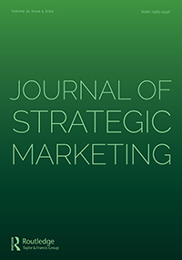 Cover image for Journal of Strategic Marketing, Volume 32, Issue 4
