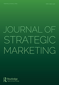 Cover image for Journal of Strategic Marketing, Volume 32, Issue 5