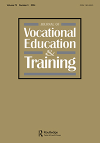 Cover image for Journal of Vocational Education & Training, Volume 76, Issue 3