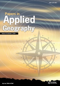 Cover image for Papers in Applied Geography, Volume 10, Issue 2
