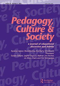 Cover image for Pedagogy, Culture & Society, Volume 32, Issue 4