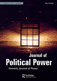 Cover image for Journal of Political Power, Volume 17, Issue 1