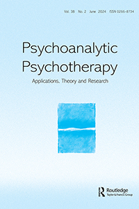 Cover image for Psychoanalytic Psychotherapy, Volume 38, Issue 2