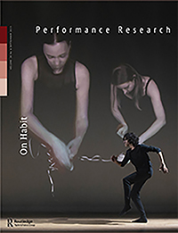 Cover image for Performance Research, Volume 28, Issue 6