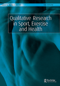 Cover image for Qualitative Research in Sport, Exercise and Health, Volume 16, Issue 4