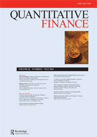 Cover image for Quantitative Finance, Volume 24, Issue 5