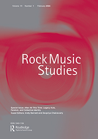 Cover image for Rock Music Studies, Volume 11, Issue 1