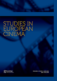 Cover image for Studies in European Cinema, Volume 21, Issue 2