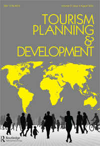 Cover image for Tourism and Hospitality Planning & Development, Volume 21, Issue 4