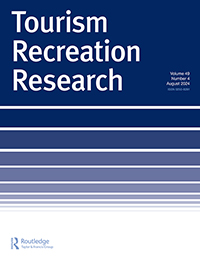 Cover image for Tourism Recreation Research, Volume 49, Issue 4