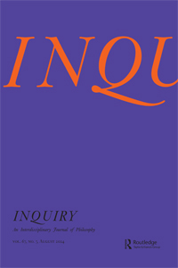 Cover image for Inquiry, Volume 67, Issue 7
