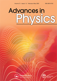 Cover image for Advances in Physics, Volume 72, Issue 1-2