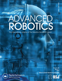 Cover image for Advanced Robotics, Volume 38, Issue 13