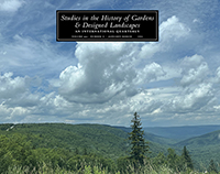 Cover image for Studies in the History of Gardens & Designed Landscapes, Volume 44, Issue 1