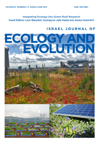 Cover image for Israel Journal of Zoology, Volume 62, Issue 1-2