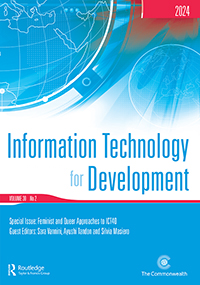 Cover image for Information Technology for Development, Volume 30, Issue 2