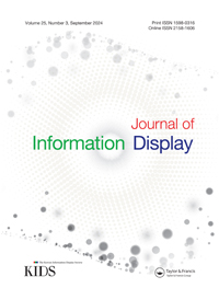 Cover image for Journal of Information Display, Volume 25, Issue 3