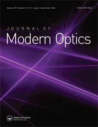 Cover image for Journal of Modern Optics, Volume 70, Issue 13-15