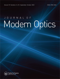 Cover image for Optica Acta: International Journal of Optics, Volume 70, Issue 16-18